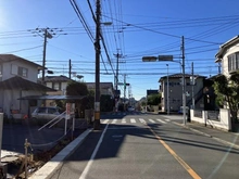 【神奈川県/川崎市宮前区東有馬】川崎市宮前区東有馬2丁目　売地 前面道路