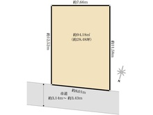 【兵庫県/神戸市東灘区深江南町】神戸市東灘区深江南町一丁目 売土地A号地 区画図