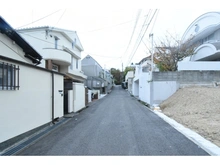 【兵庫県/神戸市東灘区御影山手】神戸市東灘区御影山手5丁目　土地 前面道路