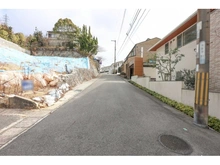 【兵庫県/神戸市東灘区住吉台】神戸市東灘区住吉台土地 1号地 前面道路