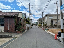 【兵庫県/神戸市灘区楠丘町】神戸市灘区楠丘町五丁目　2号地 前面道路