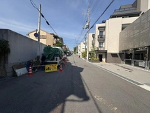 【兵庫県/神戸市灘区篠原本町】神戸市灘区篠原本町五丁目　1号地 前面道路