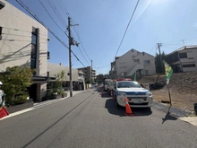 【兵庫県/神戸市灘区篠原本町】神戸市灘区篠原本町五丁目　1号地 前面道路