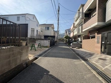 【兵庫県/神戸市東灘区田中町】神戸市東灘区田中町三丁目　売土地 前面道路