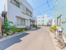 【東京都/江戸川区東葛西】江戸川区東葛西5丁目 前面道路：(現地側からの視点)