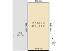 【東京都/江戸川区東葛西】江戸川区東葛西5丁目 区画図