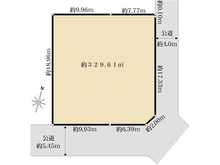 【東京都/江戸川区松本】江戸川区松本2丁目：売地 区画図