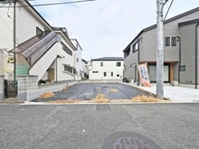 【埼玉県/蕨市南町】蕨市南町4丁目　売地2号地 現地：全2区画/手前