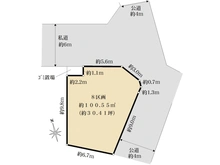 【埼玉県/さいたま市南区大字円正寺】さいたま市南区円正寺　売地 区画図