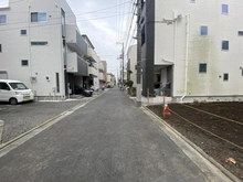【東京都/江東区東砂】江東区東砂4丁目　売地 前面道路