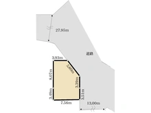 【東京都/荒川区東尾久】荒川区東尾久5丁目土地 区画図