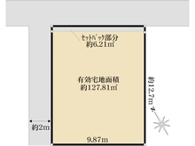 【神奈川県/横浜市鶴見区尻手】鶴見区尻手1丁目　土地 区画図