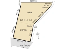 【大阪府/高槻市大和】高槻市大和1丁目 売地 区画図