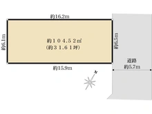【大阪府/高槻市日吉台五番町】日吉台五番町 土地 区画図