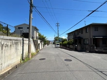 【大阪府/高槻市奥天神町】高槻市奥天神町1丁目 建築条件無し土地 前面道路
