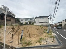 【大阪府/高槻市奥天神町】高槻市奥天神町二丁目　土地　2号地 現地：全2区画（右側）