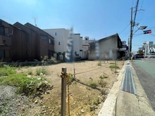 【大阪府/高槻市寿町】高槻市寿町1丁目　売地 現地
