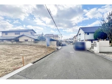 【大阪府/高槻市日吉台二番町】高槻市日吉台2番町　売土地 前面道路