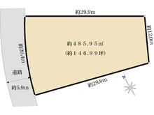 【大阪府/高槻市日吉台二番町】高槻市日吉台2番町　売土地 区画図
