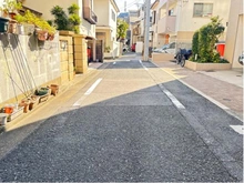 【東京都/品川区大井】品川区大井5丁目　売地 前面道路
