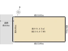 【東京都/品川区大井】品川区大井3丁目売地 区画図