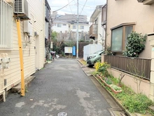 【東京都/中野区上高田】上高田1丁目売地 前面道路