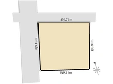 【東京都/中野区上高田】上高田1丁目売地 区画図