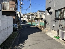 【東京都/中野区上高田】上高田1丁目　売地 前面道路