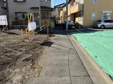 【東京都/中野区上高田】上高田1丁目　売地 北側の通路