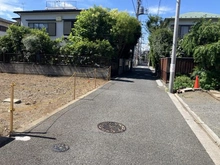 【東京都/杉並区和田】杉並区和田3丁目土地　B区画 前面道路