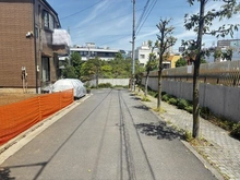 【東京都/文京区白山】文京区白山5丁目土地 A区画 前面道路