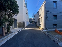 【東京都/品川区東五反田】品川区東五反田四丁目売地 前面道路