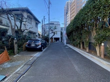 【東京都/品川区東五反田】品川区東五反田四丁目売地 前面道路