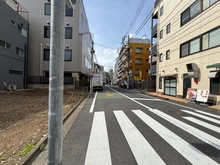 【東京都/新宿区新小川町】新宿区新小川町　売地 前面道路