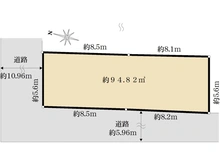 【東京都/千代田区神田鍛冶町】千代田区神田鍛冶町3丁目　売地 区画図