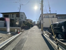 【大阪府/豊中市上野西】豊中市上野西3丁目　売土地 A号地 前面道路