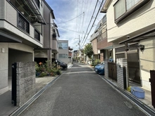【大阪府/豊中市桜の町】豊中市桜の町二丁目　土地 前面道路