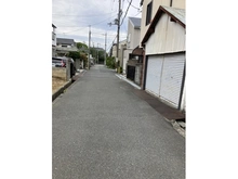 【大阪府/箕面市桜ケ丘】箕面市桜ケ丘4丁目　売土地 前面道路