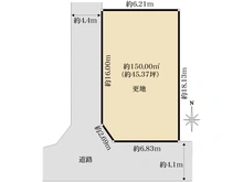 【大阪府/箕面市桜ケ丘】箕面市桜ケ丘4丁目　売土地 区画図
