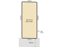 【大阪府/豊中市緑丘】豊中市緑丘四丁目　売土地 区画図