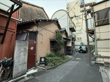 【東京都/荒川区東日暮里】荒川区東日暮里4丁目　土地 現地（古家あり）