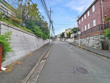 【神奈川県/横浜市青葉区市ケ尾町】横浜市青葉区市ケ尾町　売地 前面道路