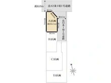 【東京都/八王子市上野町】東京都八王子市上野町　売地　A区画 区画図