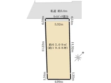 【東京都/北区岸町】北区岸町2丁目売地 区画図