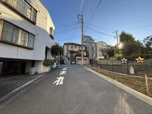 【東京都/文京区本駒込】本駒込4丁目売地 前面道路