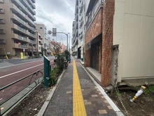 【東京都/台東区根岸】台東区根岸2丁目売地 前面道路