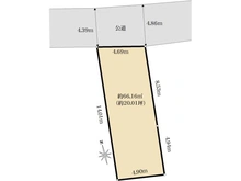 【東京都/豊島区駒込】豊島区駒込7丁目売地 区画図
