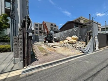 【大阪府/大阪市天王寺区北山町】大阪市天王寺区北山町　土地 現地