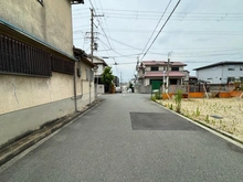 【大阪府/堺市堺区霞ヶ丘町】堺市堺区霞ヶ丘町三丁　土地 前面道路