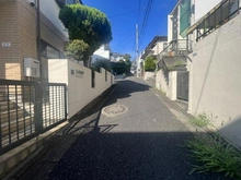 【東京都/大田区東雪谷】大田区東雪谷二丁目　土地 前面道路